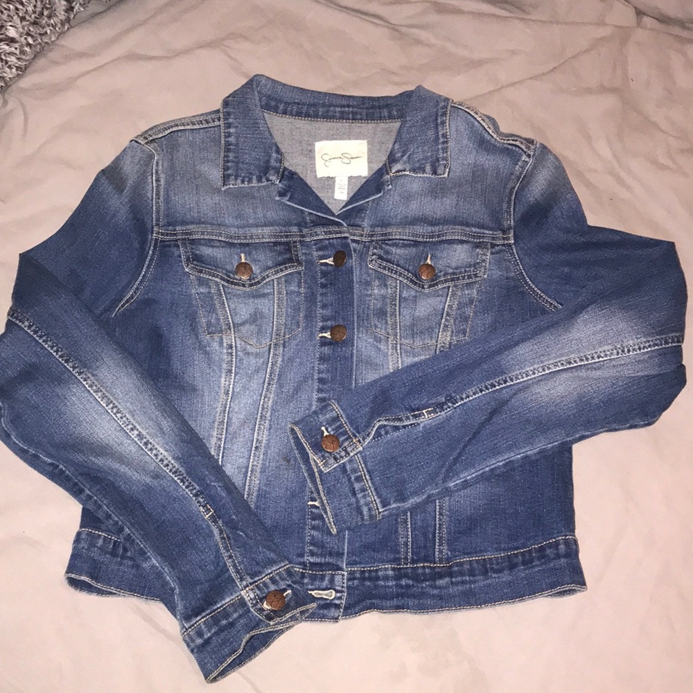 Jessica Simpson Jean jacket size Large